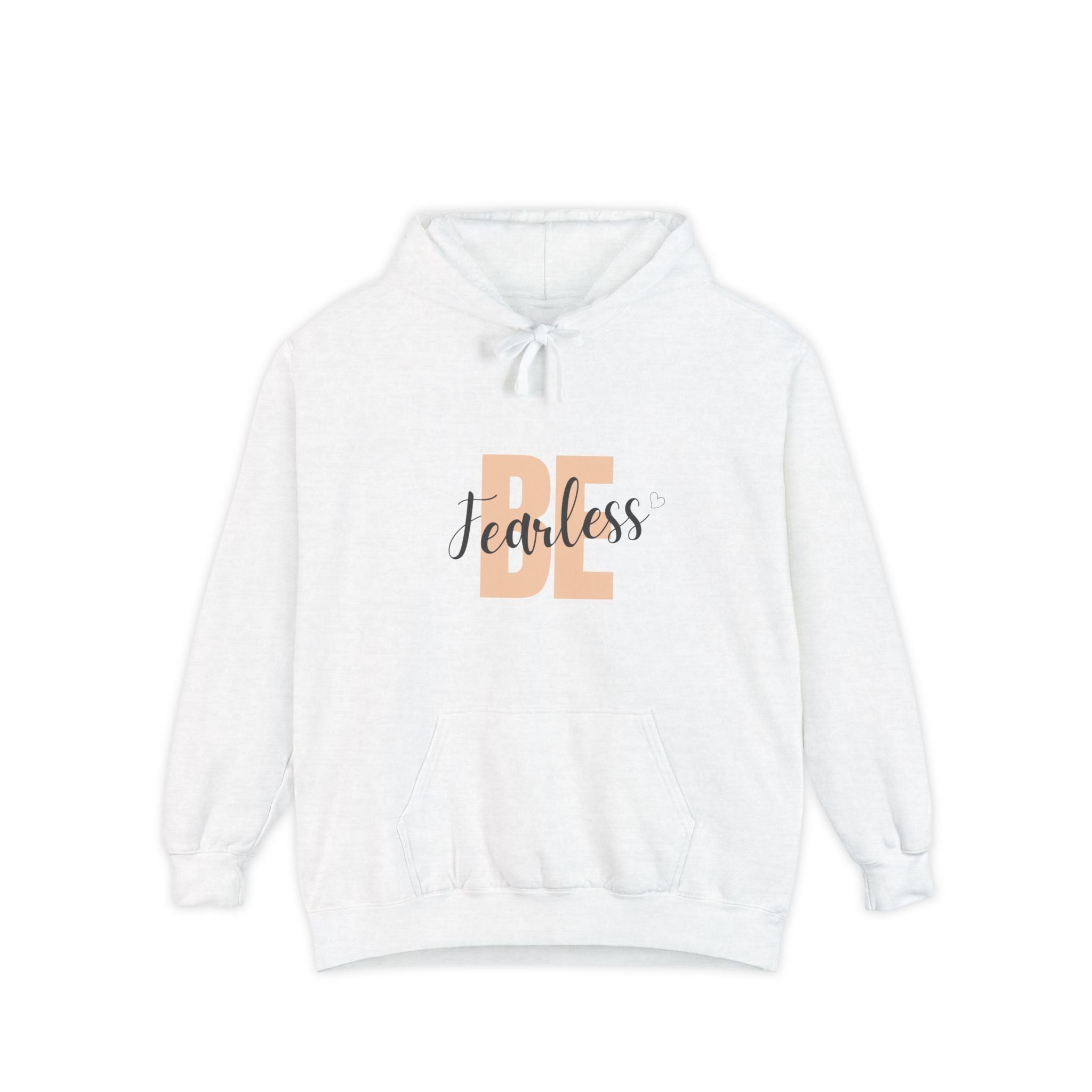 Fearless "BE" Hoodie — Empowering Women's Graphic Pullover