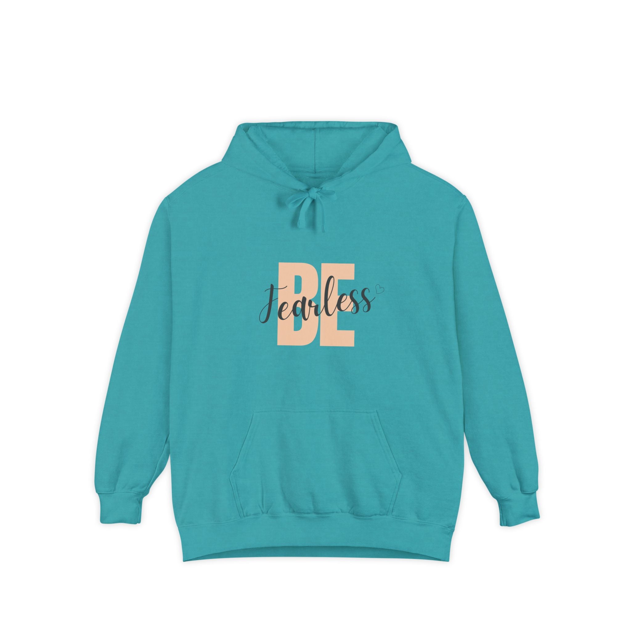 Fearless "BE" Hoodie — Empowering Women's Graphic Pullover