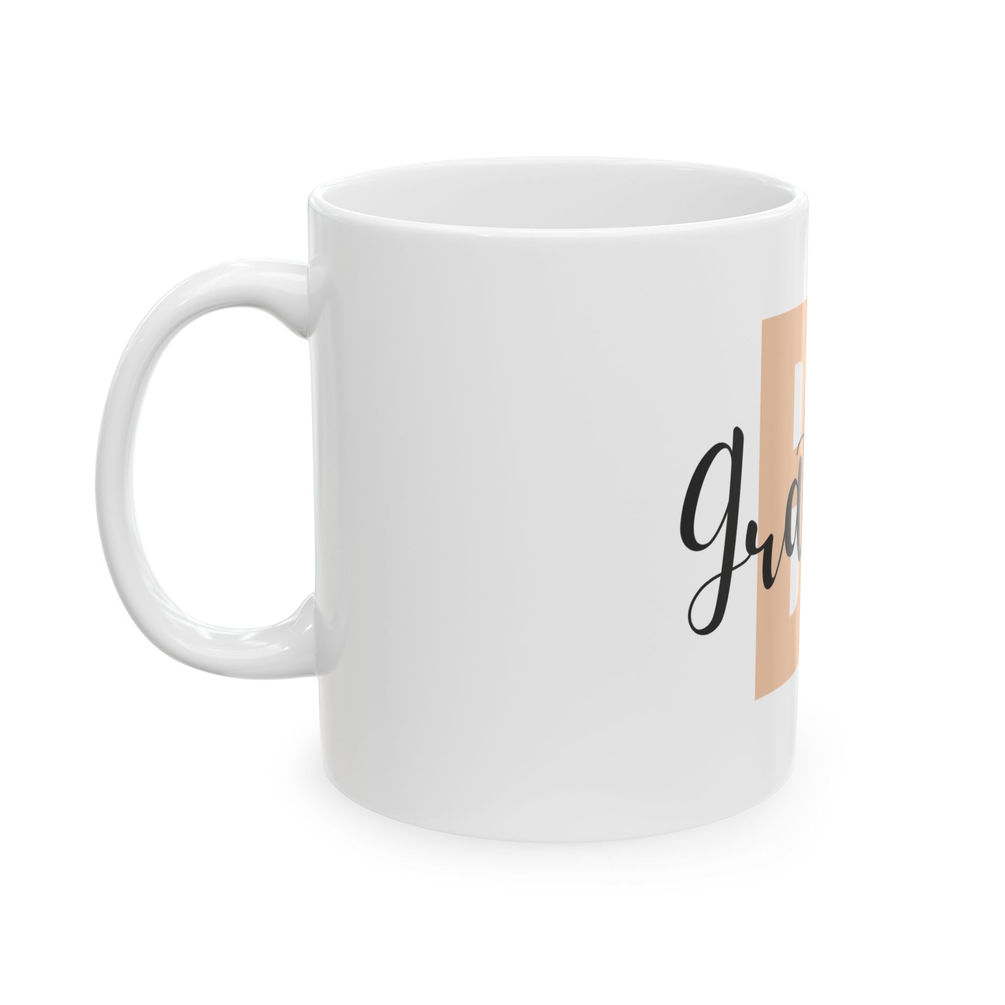 Be Grateful Ceramic Mug — Inspirational Coffee Cup for Daily Gratitude (11oz, 15oz)